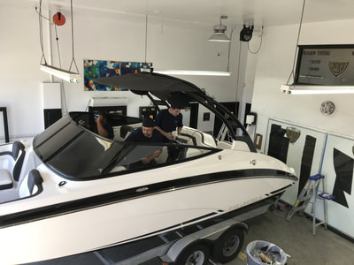 Boat window tinting in Fort Myers, FL