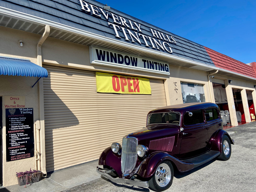 Tinted windows on 1933 Ford Coupe - Fort Myers, FL 33908