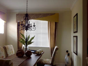 Hunter Douglas window blinds installed at home in Forest Glen Golf & Country Club, Naples, Florida