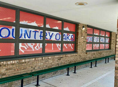 We installed security window at Country Oaks Elementary School in LaBelle, FL