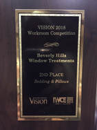 VISION 2018 Workplace Competition - 2nd Place Bedding & Pillows Award