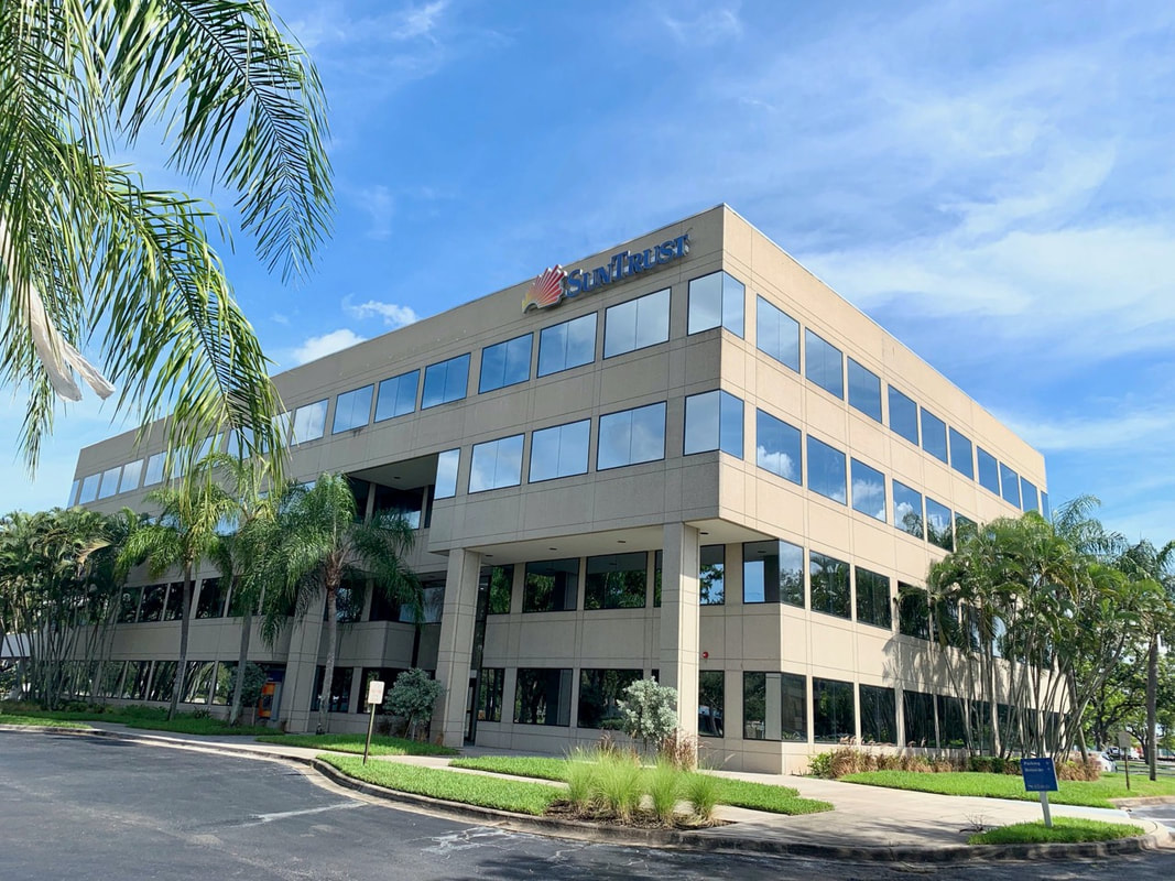Commercial window tinting at Suntrust Bank - Fort Myers, FL 33916