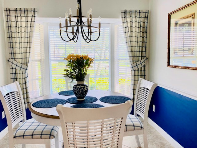 Blue placemats & matching chair cushions and curtains - Weybridge Cir 34110